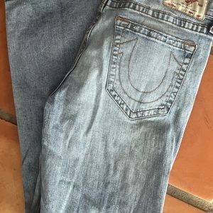 True Religion size 36 Ricky relaxed straight jeans
